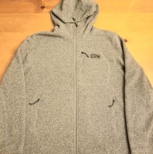North Face Fleece full zip up Jacket with Hood